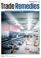 Newsletter on Trade Remedies No 9, 2016
