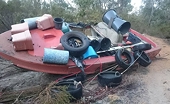 Fences installed to curb illegal dumping