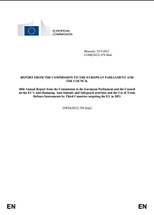 40th Annual Report on the EU’s Trade Remedies in 2021